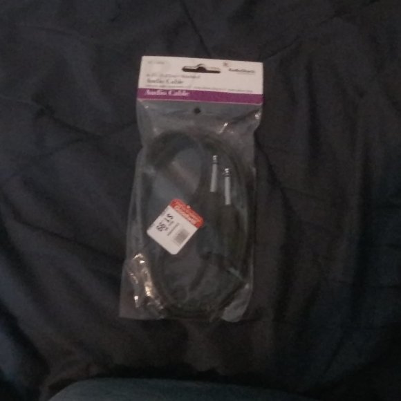 RadioShack 6 ft. Shielded Audio Cable, 1/4" Mono - Picture 1 of 2
